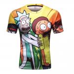 OEM Pattern Short Sleeve Tee Shirt , Anti pilling Anime Short Sleeve Shirt for sale
