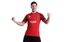 China Football Custom Soccer Jerseys Multiple Size Refreshing  Sweat Absorption Surface supplier