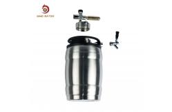 China 5l Craft Beer Dispenser Kit Vacuum Sinobatoo Qpumper With Co2 Regulator supplier