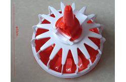 China Red and white adjustable 16-cell round tray supplier