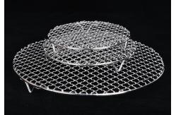 China Rectangular Bbq Woven Crimped Wire Mesh 430 Stainless Steel supplier