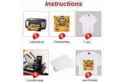 China Smooth 80gsm Sublimation Heat Transfer Paper For T Shirt supplier