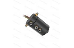 China ISO 4 Passage Rotary Union Pneumatic 24 Circuits 2A For Cleanrooms supplier