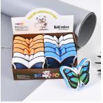 EVA Magnetic Whiteboard Dry Eraser Felt Chalk Eraser Butterfly for sale