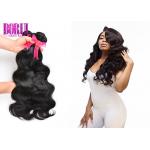 Indian Body Wave Virgin Human Hair Unprocessed Full Cuticle No Shedding for sale