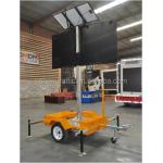 SMD VMS Trailer Signs High Refresh Commercial Advertising LED Display for sale