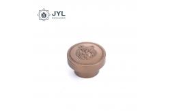 China Zinc Alloy Zamac Liquor Bottle Caps Electroplating Metal Round supplier