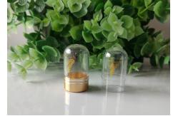 China Single 14mm Empty Capsule Shell Plastic PS Rhino Pills Bottle supplier