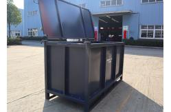 China 2T Waterproof Extended Steel Foldable Pallet Box For Industrial Transport supplier