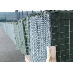Durable Welded Gabion Defensive Barrier Bastion 75*75mm Hot Dipped Galvanized for sale