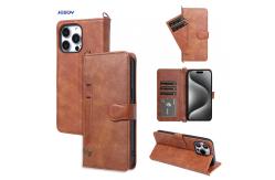 China Wallet Stand Function Flip Pu Leather Phone Cases With Strap supplier