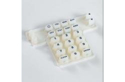 China Silicone Custom Luminous Custom Silicone Rubber Keypads supplier