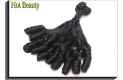 China Full Cuticle 100% Virgin Human Hair Extensions Funmi Spiral Curl 8 - 20 Inch supplier