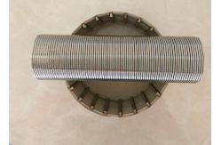 China Vee-Shaped Wrapped Wire Johnson Wedge Wire Screens For Water Supply Systems supplier