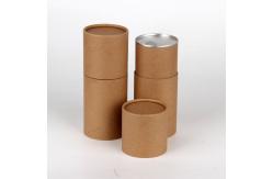 China Custom EOE Seal Lids Composite Paper Can Seed Packaging No Printing supplier