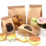 Biodegradable Food Packaging Paper Bags With Gravnre Printing for sale