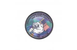 China 3'' Custom 3D Puff Patches Chenille 3D Embroidery For DIY Clothes Hats​ supplier