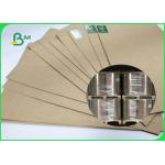 110 / 160 / 200g Recycled Pulp Kraft Liner Board Packing Rolls Size 65cm 86cm for sale