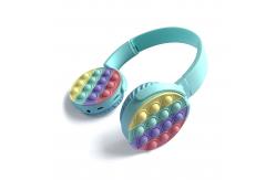 China ABS Stereo Bluetooth Headphone Pressure Relieved Panel Folding Wireless Headset supplier