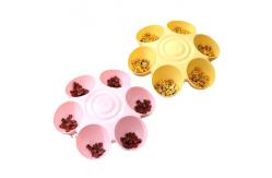 China Removable Multiple Cat Feeder Bowls ABS For Food Water supplier