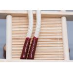 4mm Round Elastic Drawstring Cord For Sweatpants Cotton Material for sale