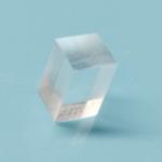OEM Cutting Machined Quartz Parts 5.5x3.5x3mm Fused Borosilicate Optical Glass for sale