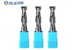 China 4 Flute Tungsten Carbide End Mill Cutting Tool With TiAIN / TiCN Coating supplier