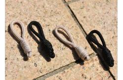 China Eco Friendly Garments Polyester Drawstring Cord 6cm Non Stretch supplier