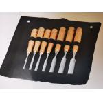 Hand Carving Turning Wood Lathe Tool Sets Semicircle Wooden Chisel
