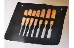 China Hand Carving Turning Wood Lathe Tool Sets Semicircle Wooden Chisel supplier