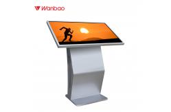 China Infrared Enquiry Self Service Kiosk Machine Interactive Advertising All In One supplier