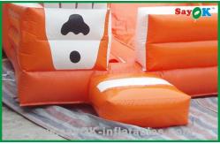 China Kids Inflatable Slide Inflatable Bounce House And Slide Combo Inflatable Bouncer Castle Slide supplier