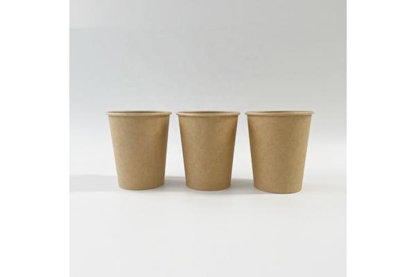 4oz 125ml Single Wall Paper Cup Customizable Pattern Biodegradable Takeaway Coffee Cups