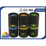Eco - Friendly Paper Packaging Tube / Cardboard Round Paper Cans for sale