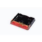 Black Red Disposable Sushi Box With Transparent Lid Take Out Sushi Tray Fruit Cake Dessert Container for sale