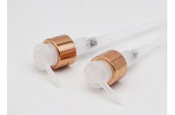 China Long Nozzle PP Transparent Cosmetic Liquid Cream Pump supplier