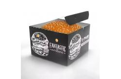 China Customized Burger Box Packaging Printing Fast Food Takeout Box supplier
