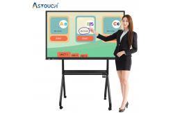 China 98 Inch Smart Interactive Panel IFP Flat Whiteboard Android 11 RoHS supplier