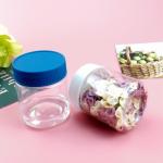 PP Screw Cap Wide Mouth 150ml Round Plastic Containers For Candy