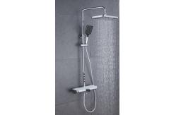 China 360 Swivel Spout Jet SPA Spray L Design Stainless Steel Shower Set supplier