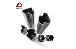 China Galvanized Special Shaped Carbon Steel Pipe Oval Straight Steel Tube supplier