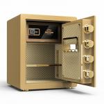 Height 45cm Black Electronic Fingerprint Lock Security Home Safe