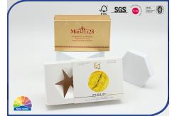 China Silver Gold Card Paper Folding Carton Drawer Box With Paper Insert supplier