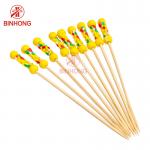 Customized 2.5mm Beaded Toothpicks For Fruit for sale