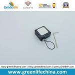 Mini Square Anti-Theft Pull Box W/Long Straight Cable Loop End