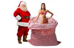 China Large Reusable 50 Microns Custom Plastic Gift Bags For Holiday supplier