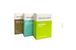 China CMYK Contact Lenses Box Folding Recycled Paper Box Packaging Embossing supplier