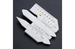 China ODM Supported Multi Function Welding Gauge HJC45B Stainless Steel Double Slide Welding supplier