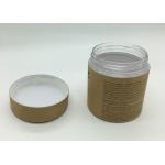 Body Lotion Paper Composite Cans For Bottles / Cardboard Cylinder Box Packaging