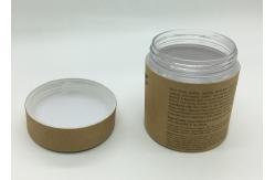 China Body Lotion Paper Composite Cans For Bottles / Cardboard Cylinder Box Packaging supplier